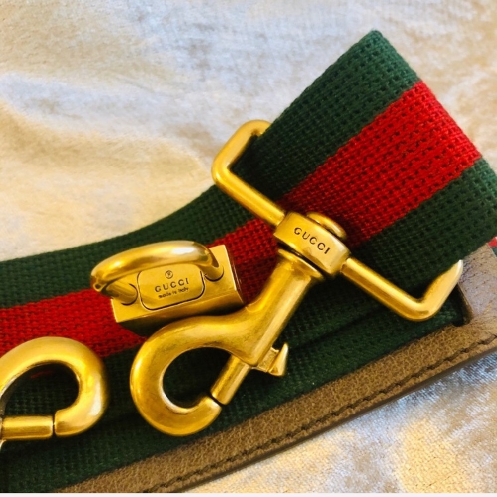 Gucci Bengal GG Supreme Duffel Travel Bag - Picture 6 of 8
